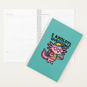 Agenda Ajolote nerd sarcástico I Preguntas de ajolote Mem