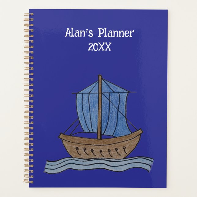 Agenda Alan's Planner para 20XX (Anverso)