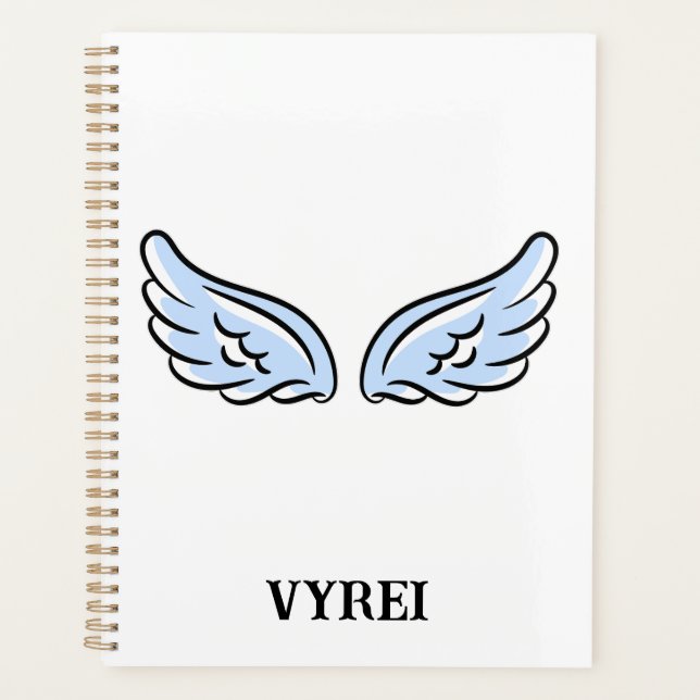 Agenda Alas de Cute Little Angel (Anverso)