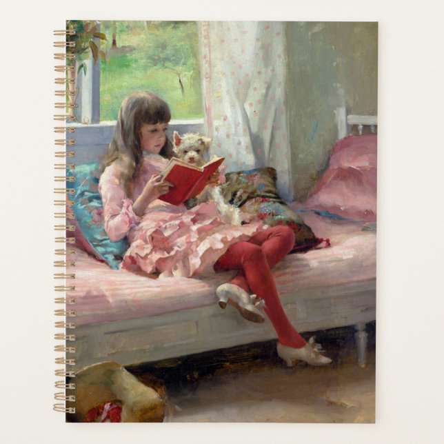 Agenda Albert Edelfelt - Buenos amigos (Anverso)