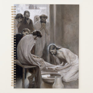 Agenda Albert Edelfelt - Jesús lavando pies de discípulos