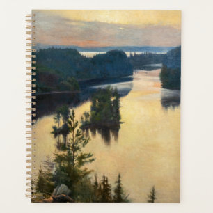 Agenda Albert Edelfelt - Kaukola Ridge at Sunset