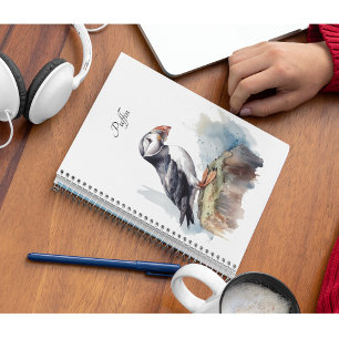 Agenda Aleta en una acuarela de rock, personalizado
