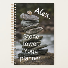 Agenda Alex. Torre de piedra. Personalizar el yoga
