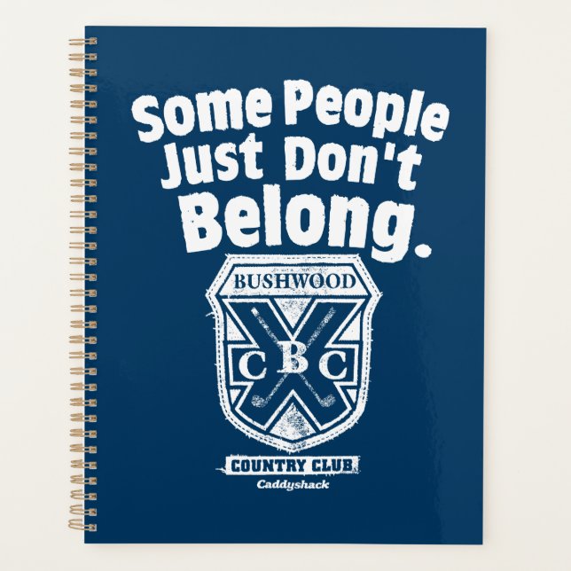 Agenda Algunas personas simplemente no pertenecen | Caddy (Anverso)