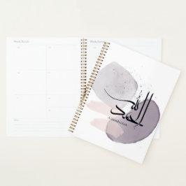 Agenda Alhamdulillah Arabic Calligraphy – Minimal Elegant