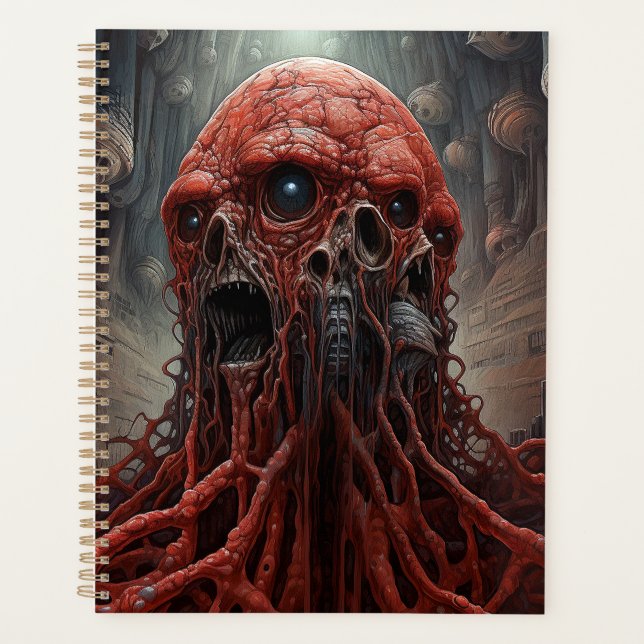 Agenda Alien Creature Sci Horror Art (Anverso)
