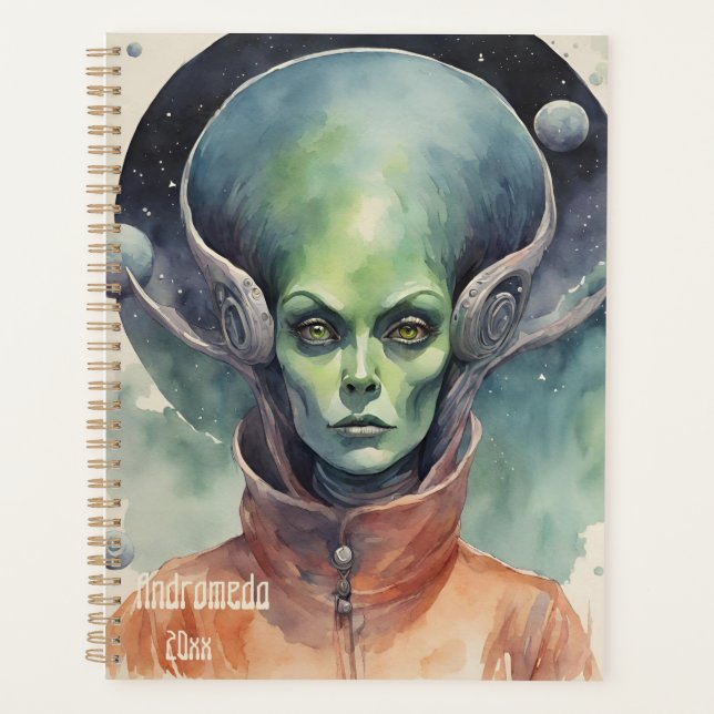Agenda Alien Extraterrestre (Anverso)