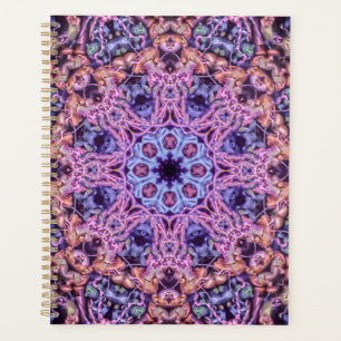 Agenda Alien Purple Psychedelic Kaleidoscopic Mandala