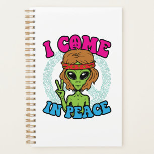 Agenda Alienígena Hippie, vengo en señal de paz trippy