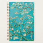 Agenda Almond Blossom Van Gogh<br><div class="desc">Reproducción de pintura vintage de Almond Blossom por Vincent van Gogh,  1890. Presenta las florecientes ramas de almendros contra el cielo. Los almendros florecen a principios de primavera y simbolizan el inicio de la nueva vida. Van Gogh hizo esta pintura como un regalo para su sobrino recién nacido.</div>
