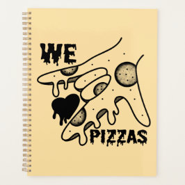 Agenda Amamos las pizzas - Pizza Love - ASL ILY Obsession