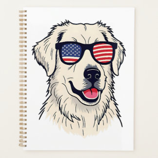 Agenda Amante de perros de EE. UU. - Cachorro genial con 