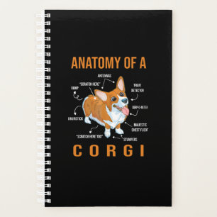 Agenda amante del perro corgi