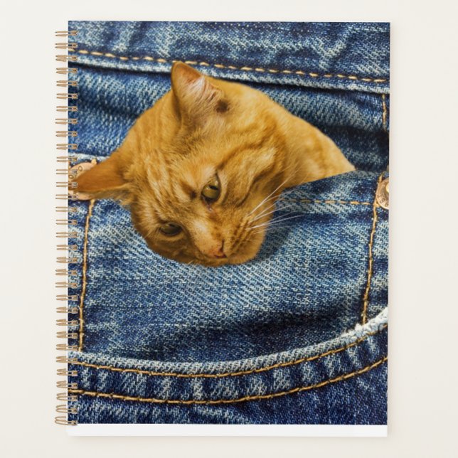 Agenda Amantes del gato lindo Regalo de Keepsake (Anverso)