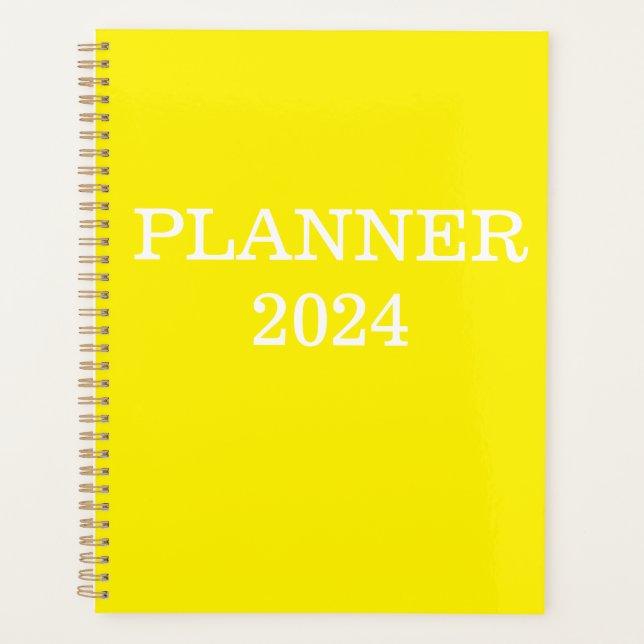 Agenda Amarillo 2024 (Anverso)