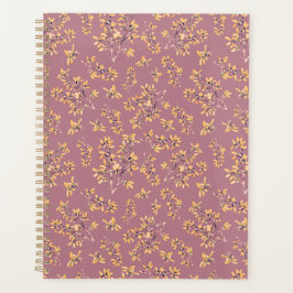 Agenda Amarillo púrpura de espina negra