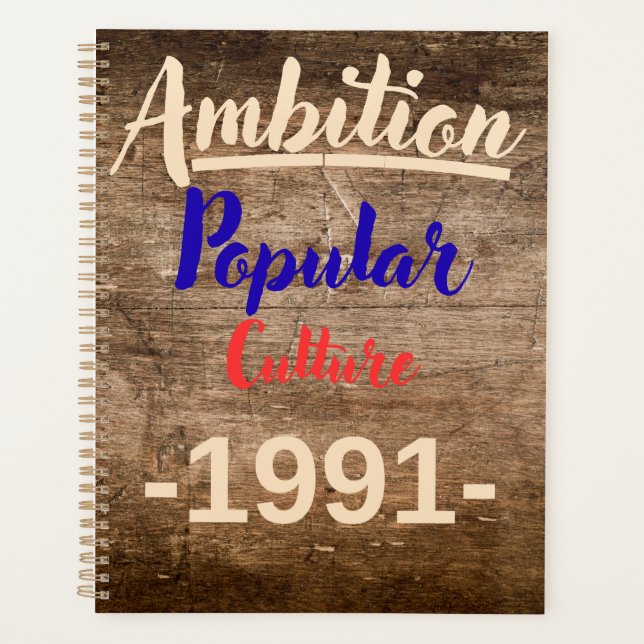 Agenda Ambición: Cultura popular (Anverso)