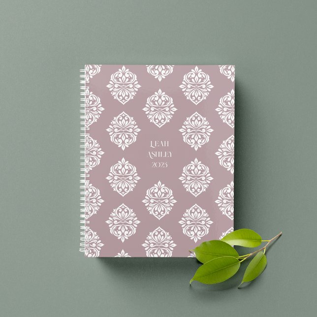 Agenda Ambiente Damask Tuscany Pink 2026 (Subido por el creador)