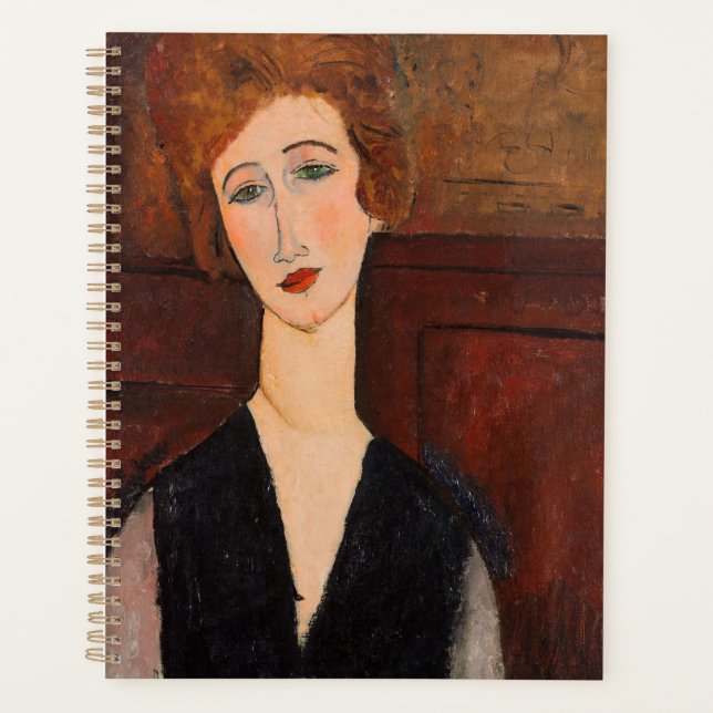 Agenda Amedeo Modigliani - Retrato de una mujer (Anverso)