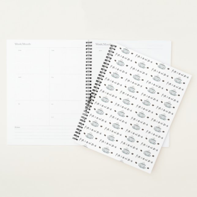 Agenda AMIGOS™ | Patrón de acuarela de café Mug (Demostración)