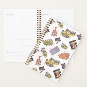 Agenda AMIGOS™   Patrón de iconos de punto de Polka