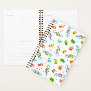 Agenda AMIGOS™ Patrón de Neón de Perk Central