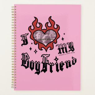 Agenda Amo a mi novio - Rojo - DingusDesign 