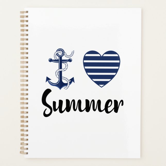 Agenda Amo el bloc de notas de verano (Anverso)