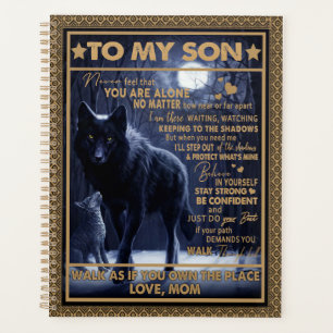 Agenda Amo hijo Carta a mi hijo nunca te sientes solo