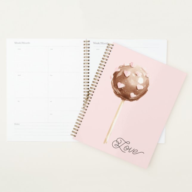 Agenda Amor de Caramelo de Chocolate (Demostración)