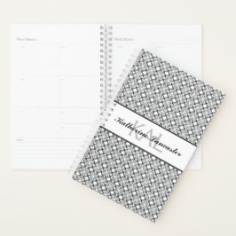 Agenda Amor de Mariposa | Encaje Negro 1 Personalizado
