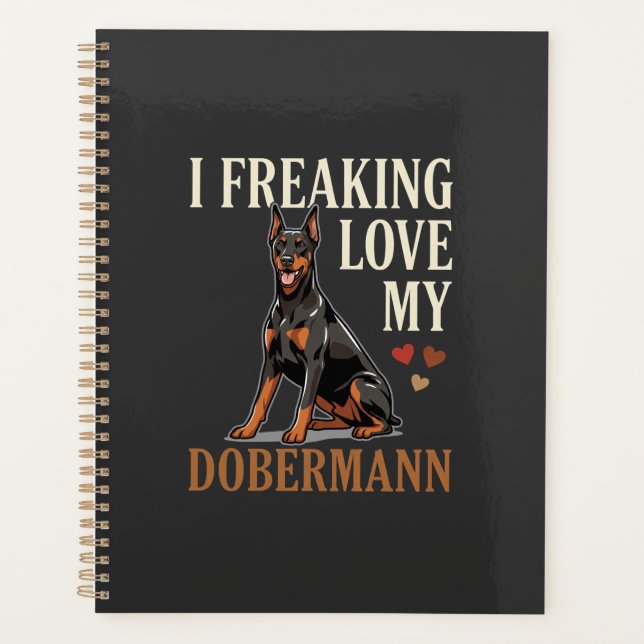 Agenda Amor Dobermann Amante Perros (Anverso)