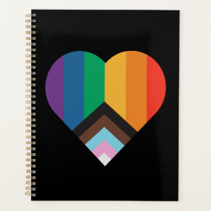 Agenda Amor LGBT+orgullo. Bandera arco iris   
