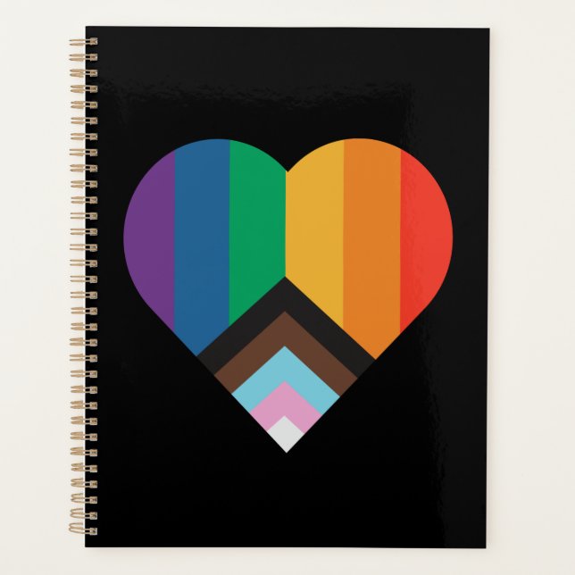 Agenda Amor LGBT+orgullo. Bandera arco iris (Anverso)