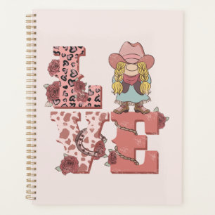 Agenda Amor occidental retro