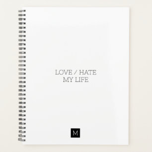 Agenda Amor/Odiar mi vida