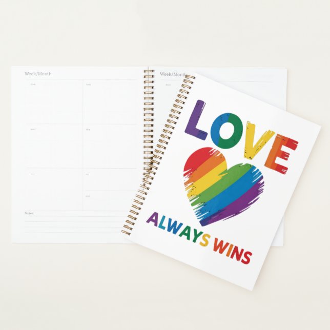 Agenda Amor Siempre Gana LGBT (Demostración)