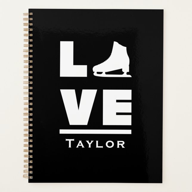 Agenda Amor Sincrónico Y Patinaje Gráfico En Vivo (Anverso)