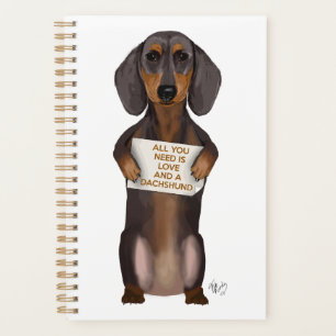 Agenda Amor y Dachshund