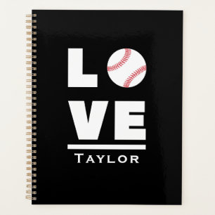 Agenda Amor Y Deporte De Béisbol En Vivo Nombre Personali