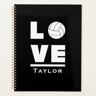 Agenda Amor y Vive Fanático del Deporte de Voleibol Nombr