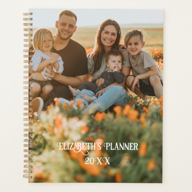 Agenda Añadir la foto de su familia fotográfica Perro fot (Anverso)