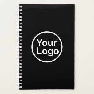 Agenda Añadir su propio logotipo Fondo negro