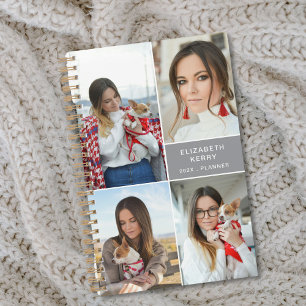 Agenda Añadir su propio Personalizado 4 Collage de fotos