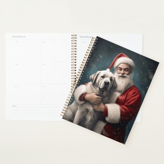 Agenda Anatolian Shepherd con Navidades de Santa Claus (Demostración)
