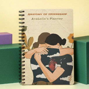 Agenda Anatomía De Amistad BFF Besties Personal 2024