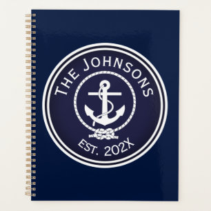 Agenda Anchor Nautical Seal Planner