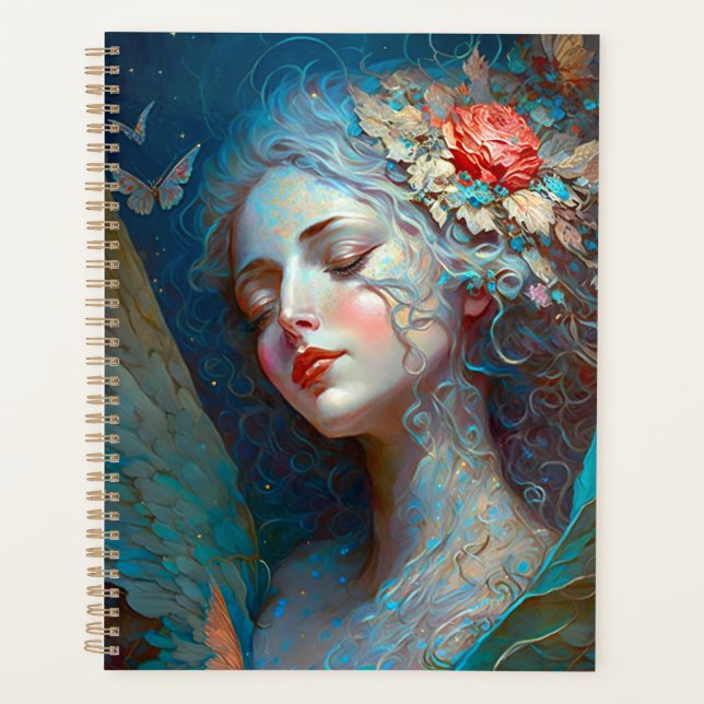 Agenda Ángel Wings Fantasy Art Planner (Anverso)