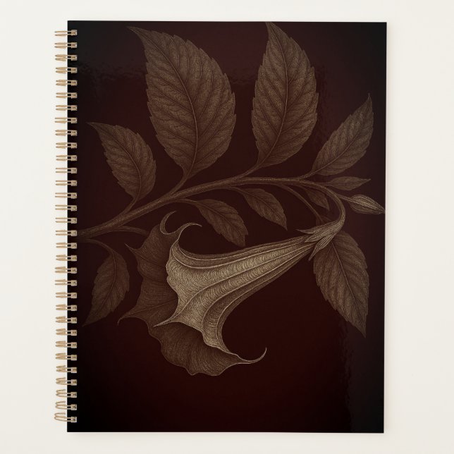 Agenda Angel's Trumpet Planner (Anverso)